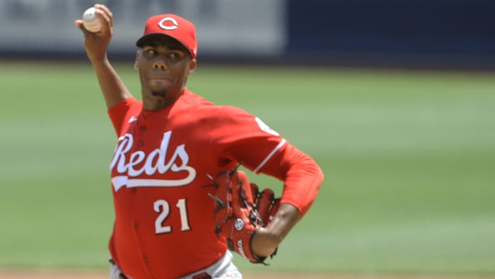 Reds rookie starter Hunter Greene struggled through the early going of this season, but increased reliance on his slider has helped him right the ship.
